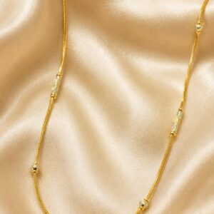 Women’s Gold Bead Chain